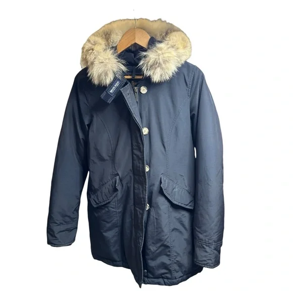 WOOLRICH Arctic Parka in Urban Touch with Detachable Fur size Small - Picture 5 of 16